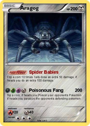Pokemon Aragog