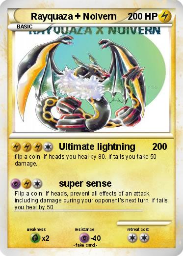 Pokemon Rayquaza + Noivern