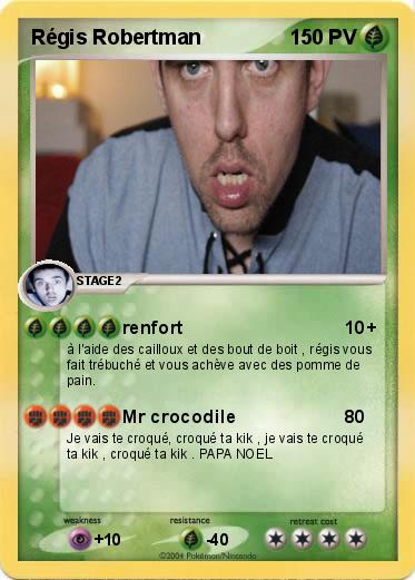 Pokemon Régis Robertman