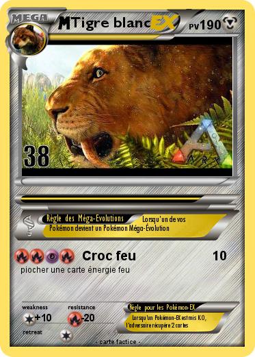 Pokemon Tigre blanc