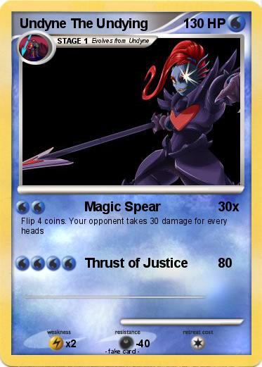 Pokemon Undyne The Undying