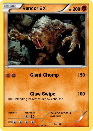 Pokemon Rancor EX