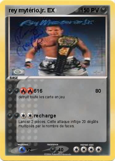 Pokemon rey mytério.jr. EX