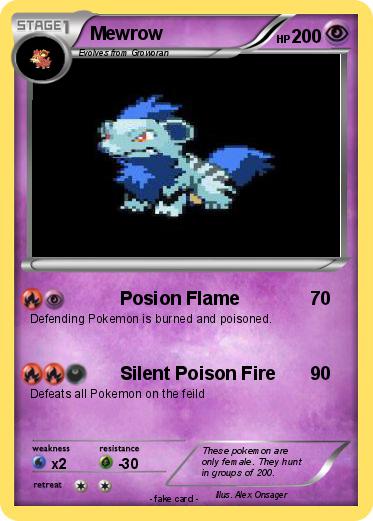 Pokemon Mewrow