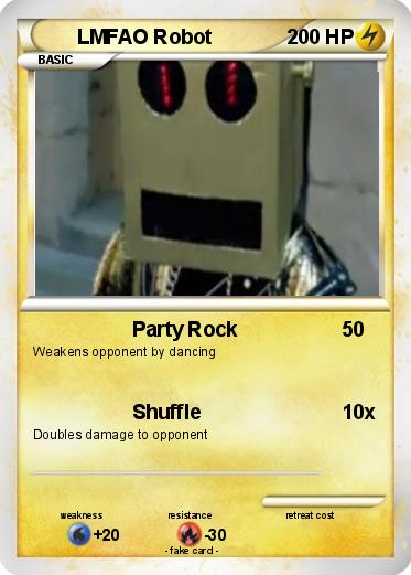 Pokemon LMFAO Robot