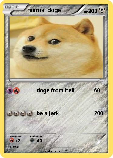 Pokemon normal doge