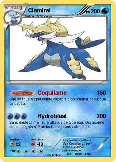 Pokemon Clamiral