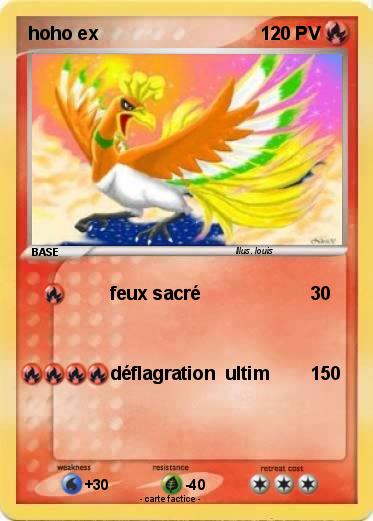 Pokemon hoho ex