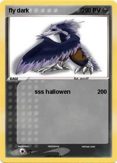 Pokemon fly dark