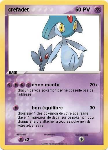 Pokemon crefadet 