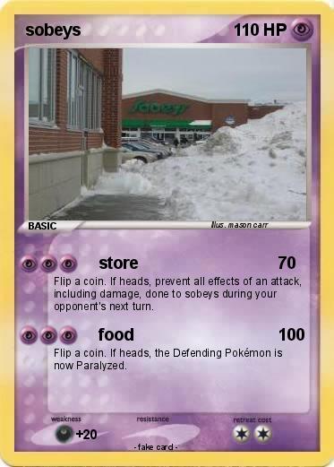 Pokemon sobeys