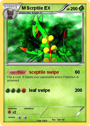 Pokemon M Scrptile EX