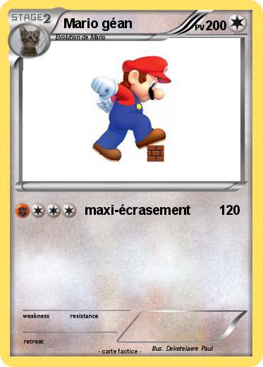 Pokemon Mario géan