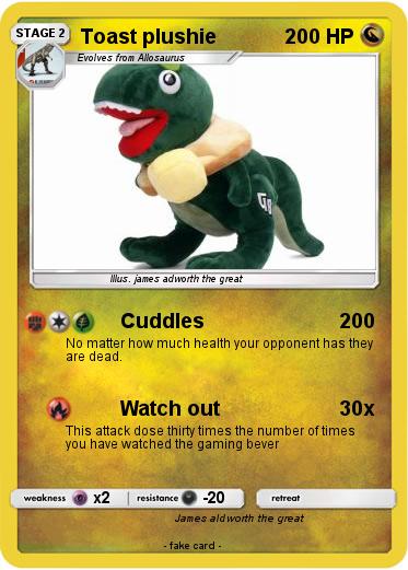 Pokemon Toast plushie