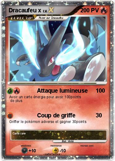Pokemon Dracaufeu x