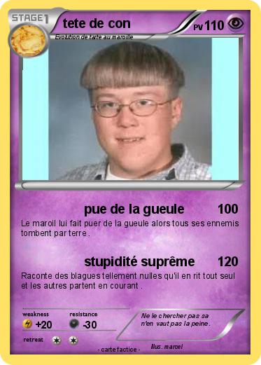 Pokemon tete de con