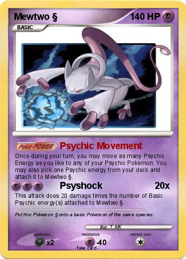 Pokemon Mewtwo §