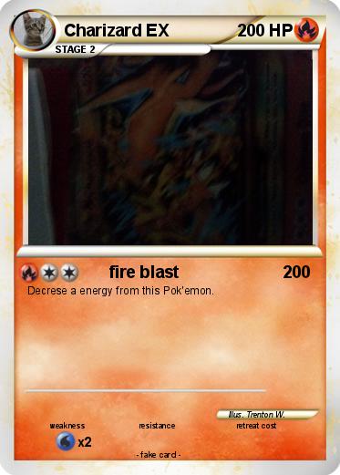 Pokemon Charizard EX