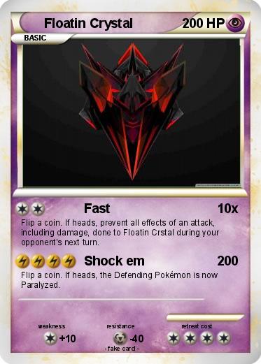 Pokemon Floatin Crystal
