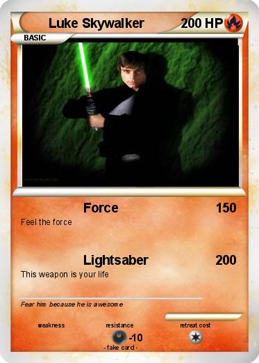 Pokemon Luke Skywalker