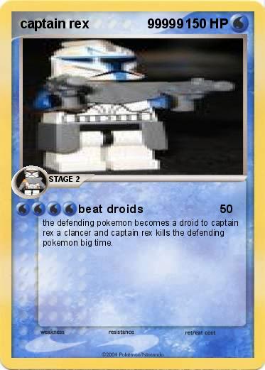 Pokemon captain rex                99999