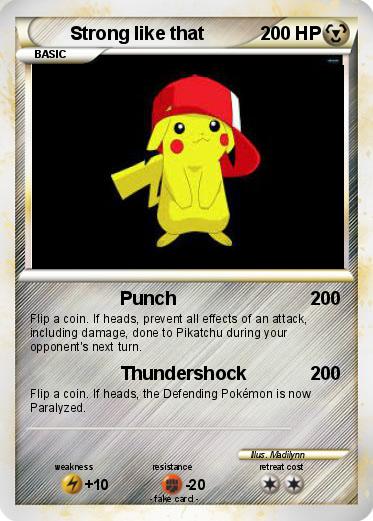 Pokemon Strong like that