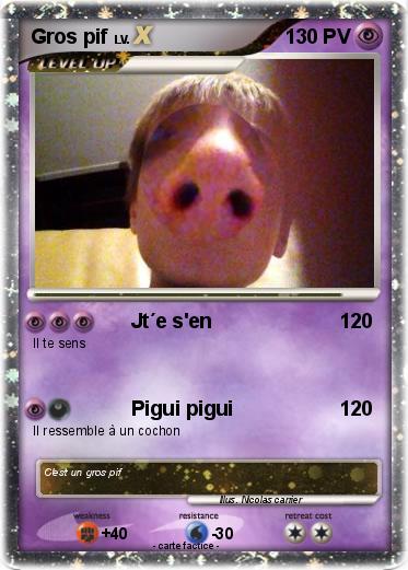 Pokemon Gros pif