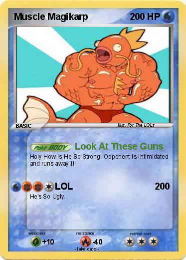 Pokemon Muscle Magikarp