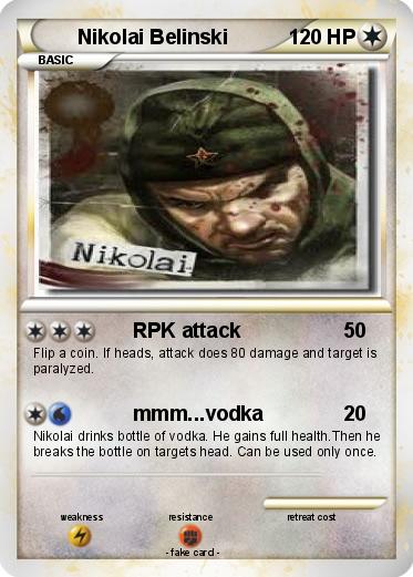 Pokemon Nikolai Belinski
