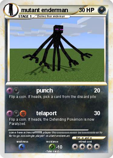 Pokemon mutant enderman