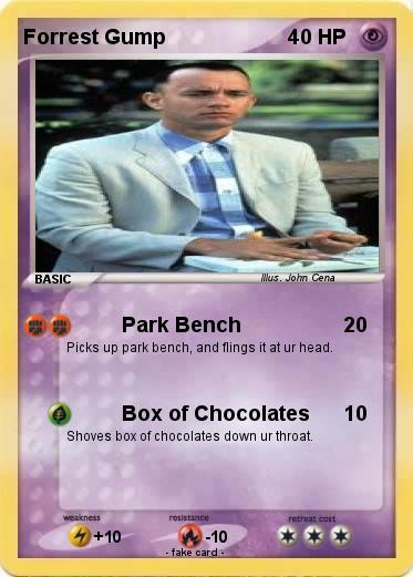 Pokemon Forrest Gump