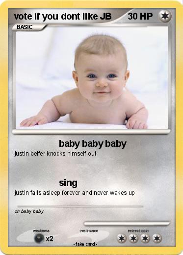 Pokemon vote if you dont like JB
