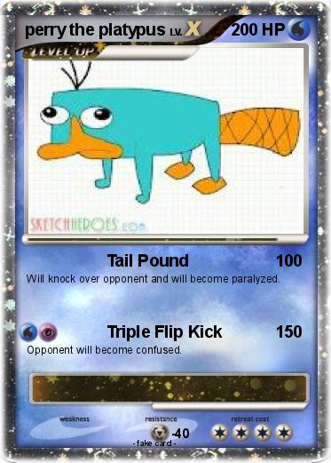 Pokemon perry the platypus