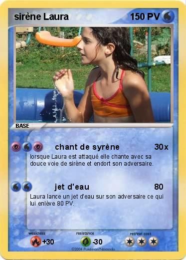 Pokemon sirène Laura