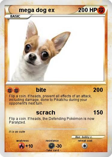 Pokemon mega dog ex