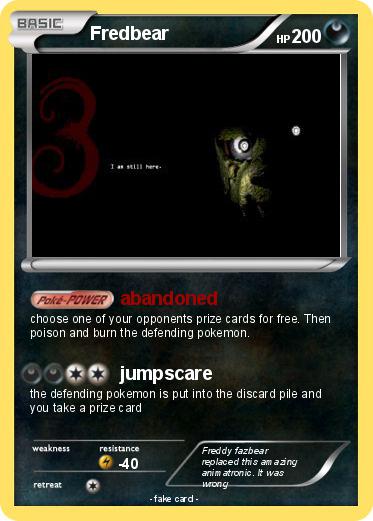 Pokemon Fredbear