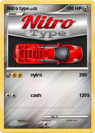 Pokemon Nitro type
