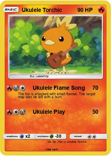 Pokemon Ukulele Torchic