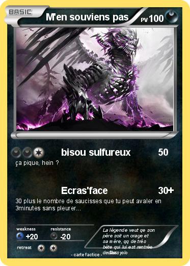 Pokemon M'en souviens pas