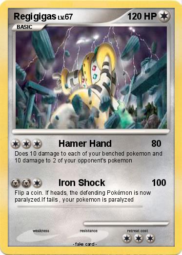 Pokemon Regigigas