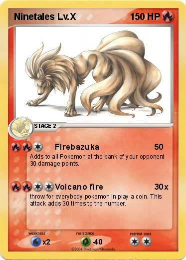 Pokemon Ninetales Lv.X