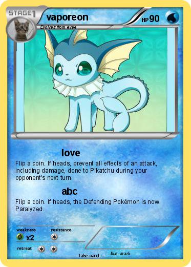 Pokemon vaporeon