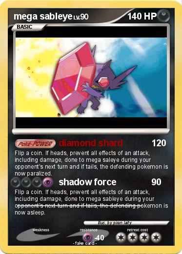 Pokemon mega sableye