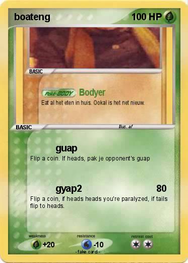 Pokemon boateng
