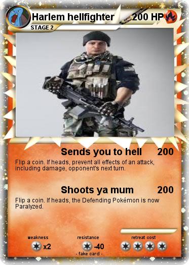Pokemon Harlem hellfighter