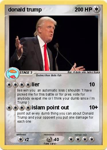 Pokemon donald trump