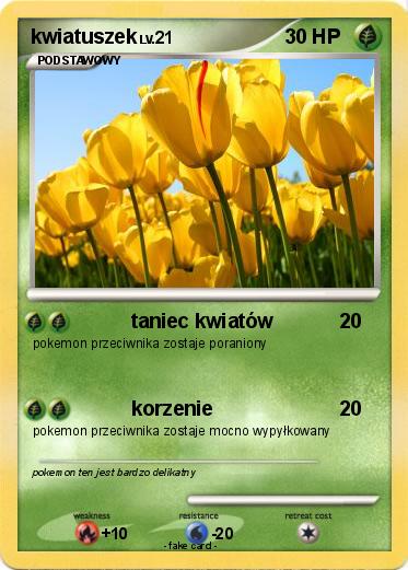 Pokemon kwiatuszek