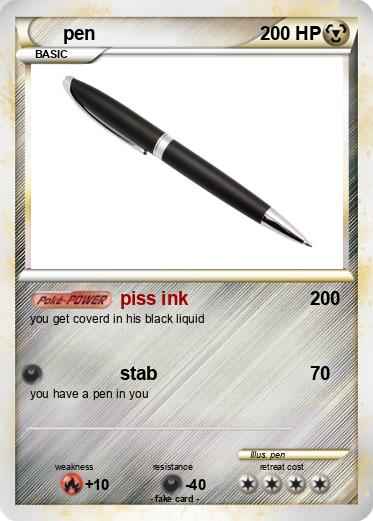 Pokemon pen