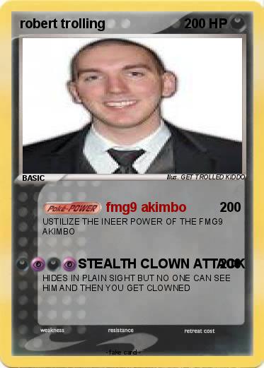 Pokemon robert trolling