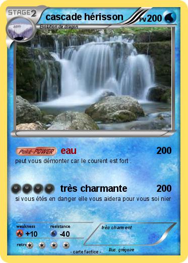 Pokemon cascade hérisson